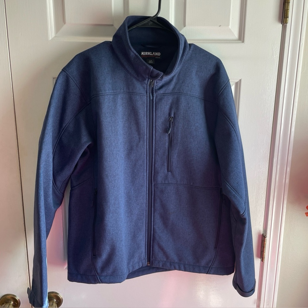 Men’s Kirkland Blue Full-Zip Jacket Size Large. New